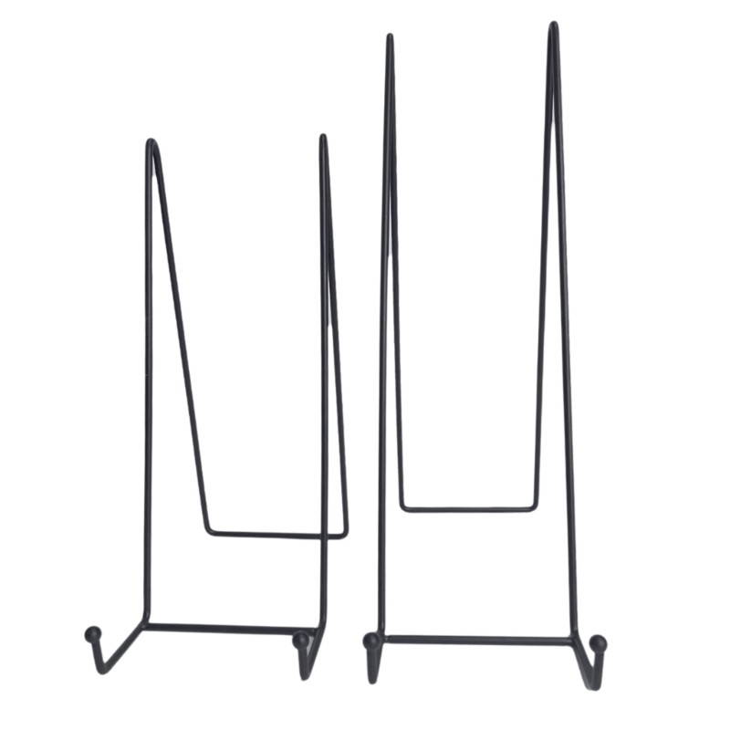 

Metal Plate Holders Display Stand Delicate Iron Art Display Stands Holder For Plates Frames And Tabletop Decors