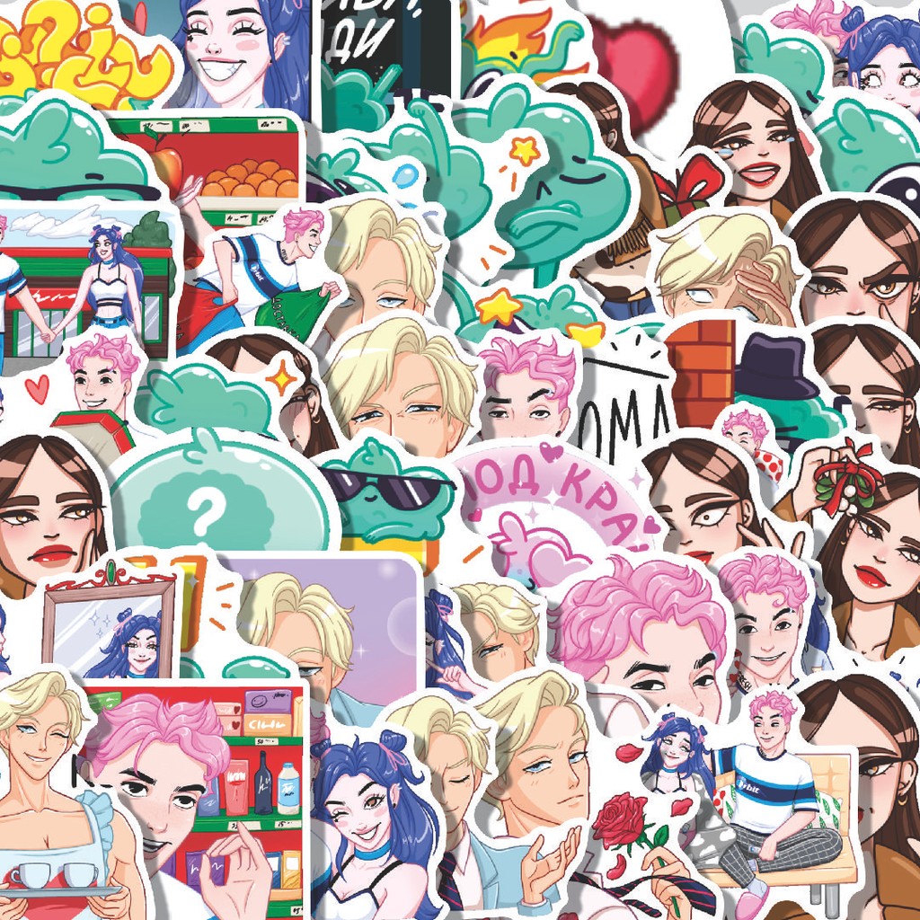 

Stiker Cutting Pack Stiker Bubble Gum Isi 100Pcs Series Aesthetic Lucu Keren Untuk Koper Bahan Vynil