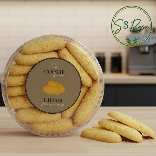 

Kue Kering Lidah Kucing Keju Krunchy Enak Renyah