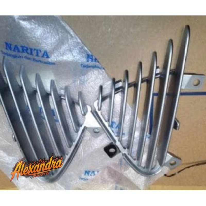 sirip lubang angin sayap Honda Supra x 125 old tahun 2005-2006