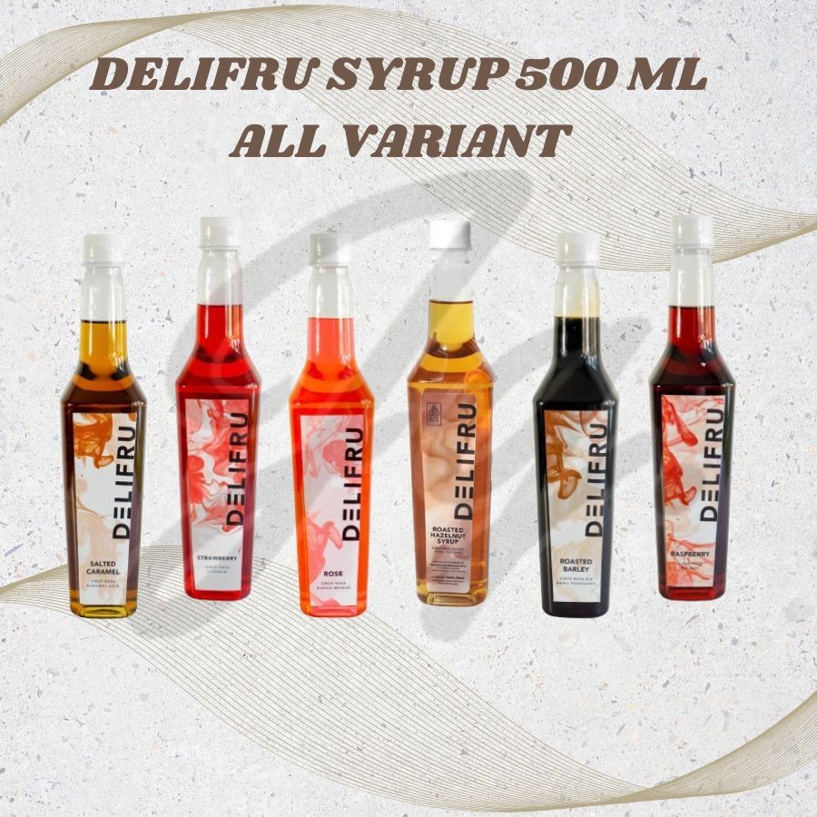 

ALL VARIANT DELIFRU SYRUP 500 ML | DELIFRU SIRUP 500 ML