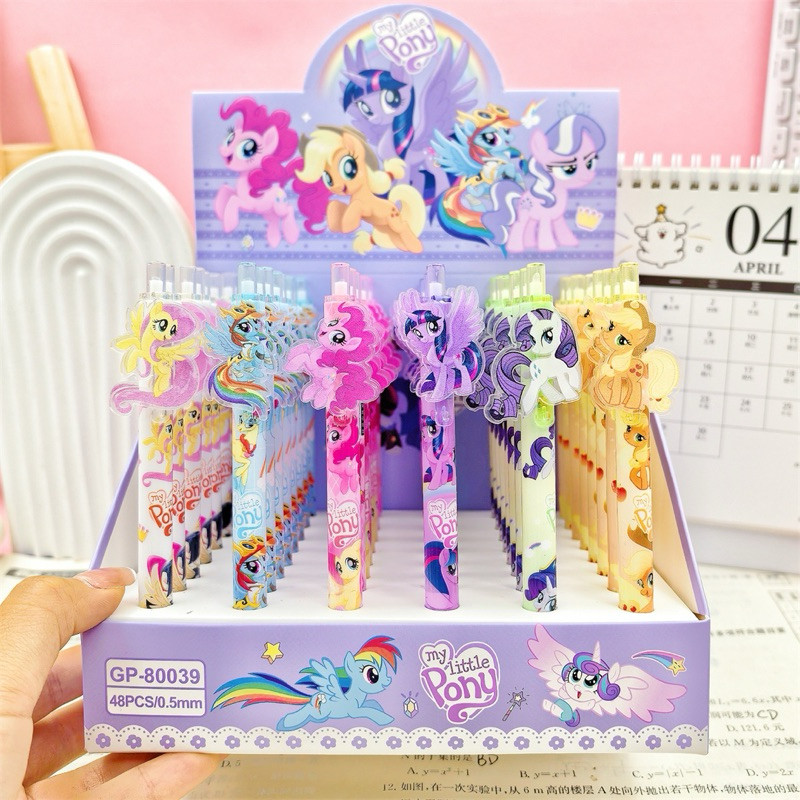 

{My Little Pony} Pen Gel Akrilik Lucu Imut Premium Karakter My Little Pony No. GP-80039 by Kakabicam