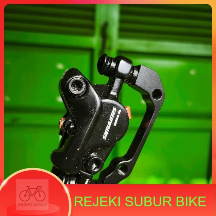 kaliper Simaers rem hidrolik sepeda hidrolis bonus kabel rejeki subur bike