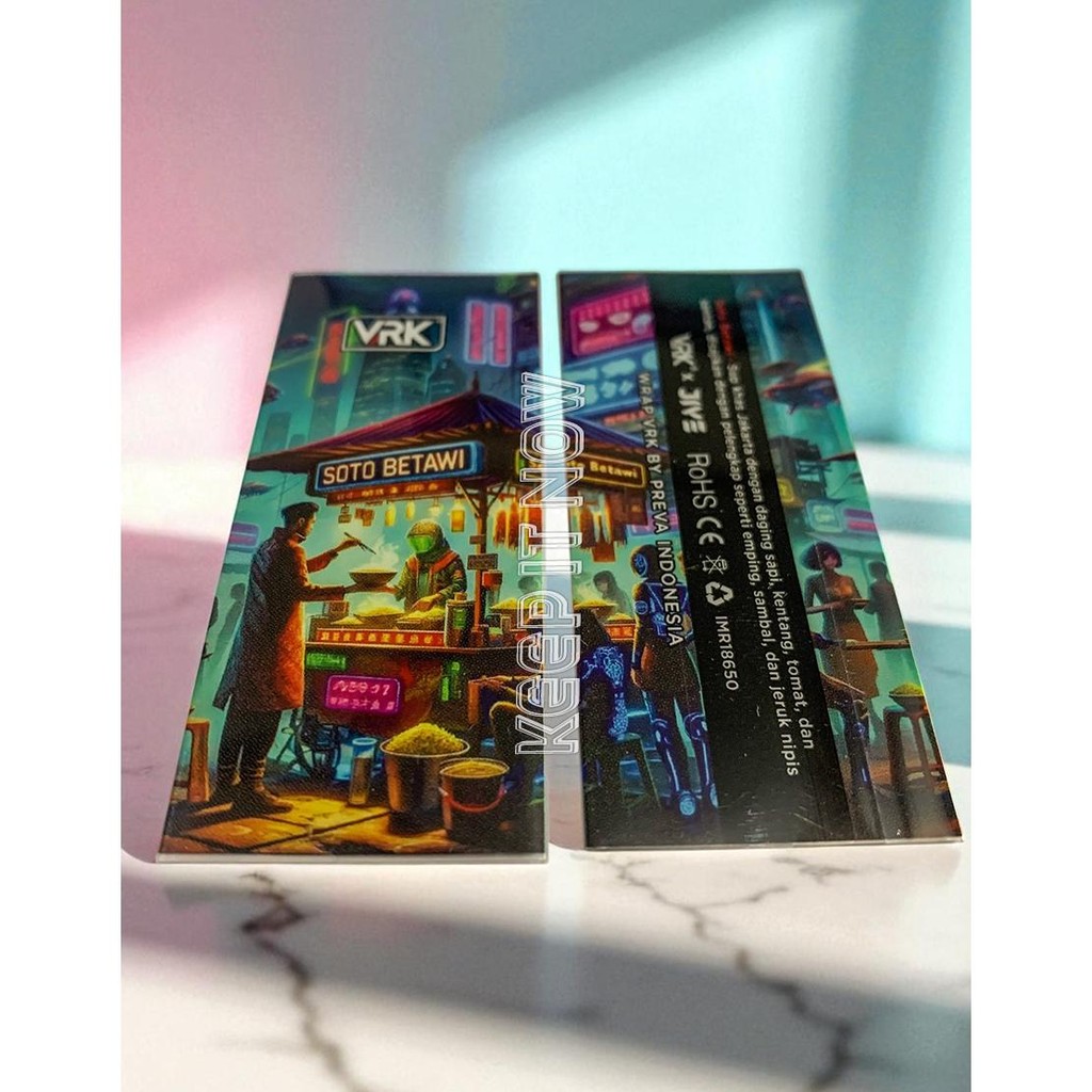 WRAP / BUNGKUS BATRE 18650 (TIDAK TERMASUK BATRE)