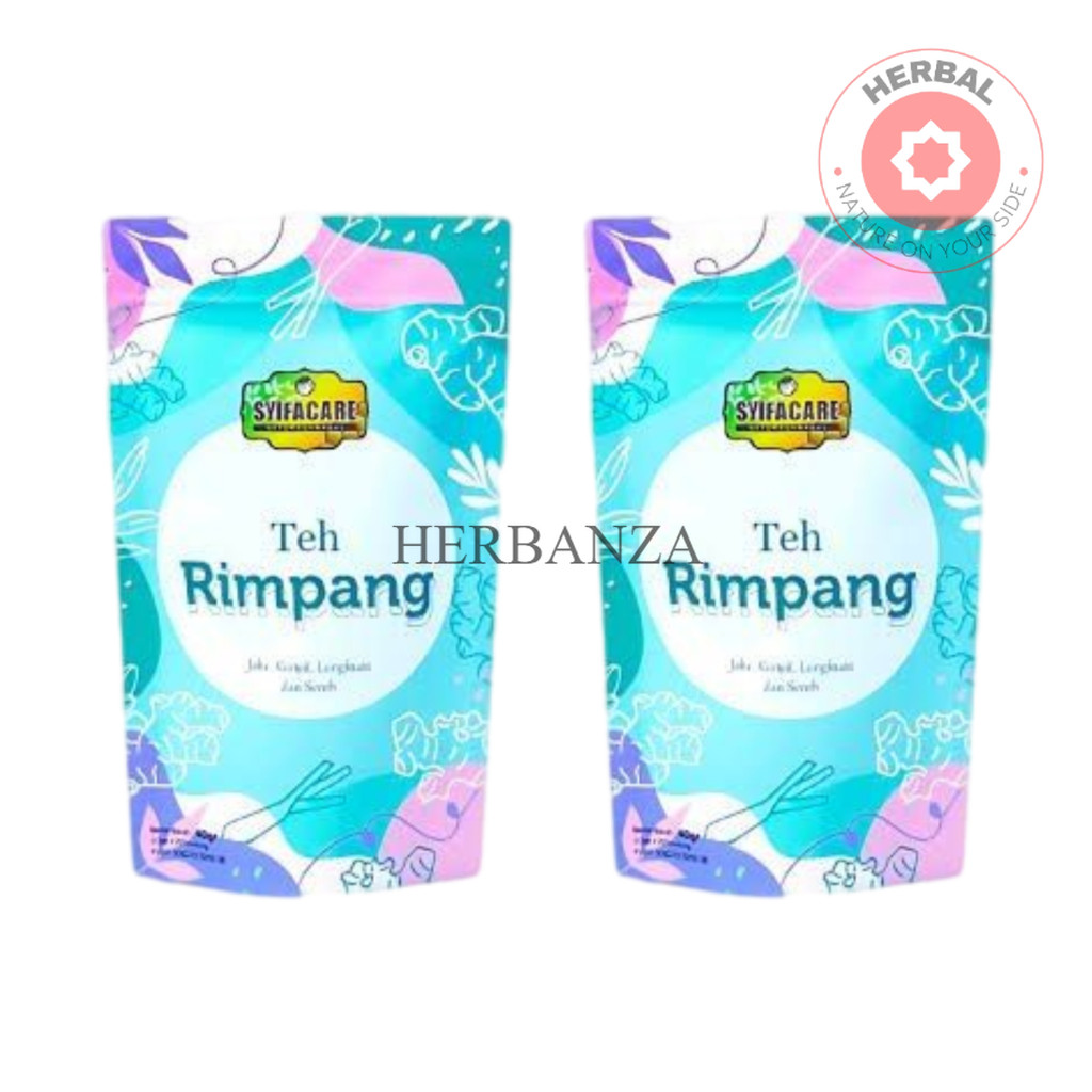 

2 PCS Syifacare Teh Rimpang – Teh Herbal Rempah Celup Alami 20 Kantong BPOM