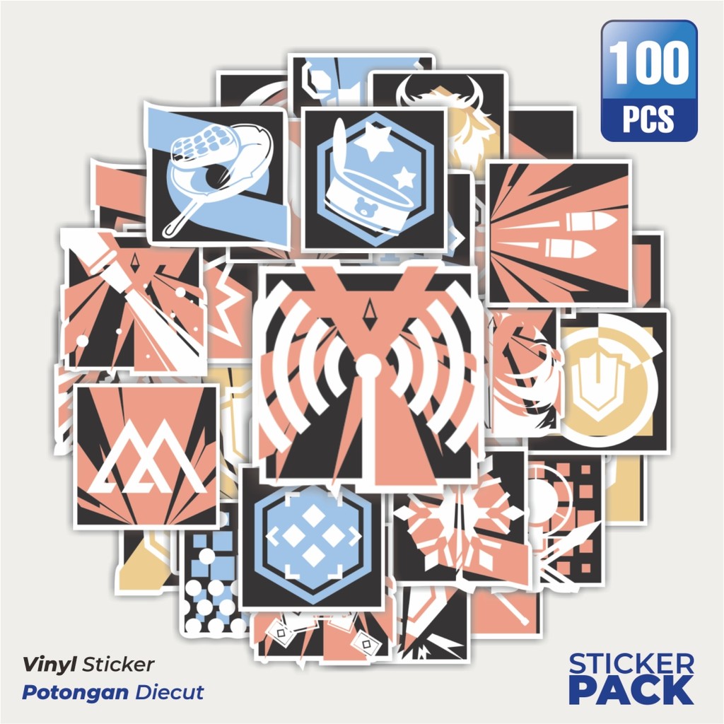 

Stiker Vinyl Ark - Skill V2 Waterproof Aesthetic- Untuk Laptop, Motor, dan Helm - Paper Stationery Pack