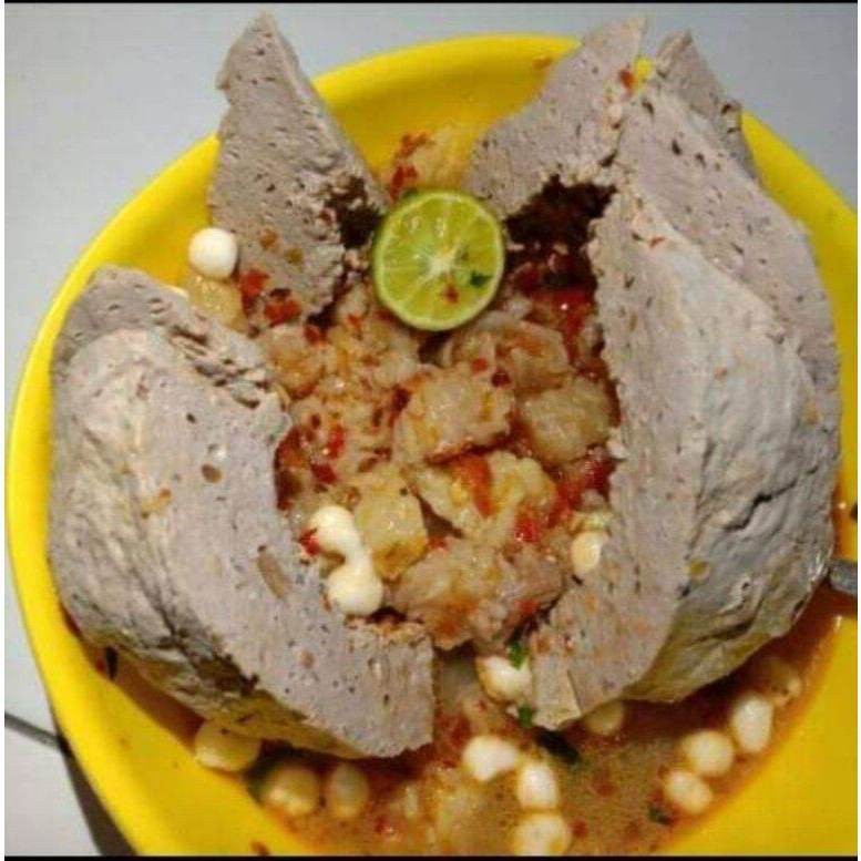 (SATUAN)BAKSO/BASO IKAN SINAR BAHARI JUMBO RUDAL ISI TETELAN