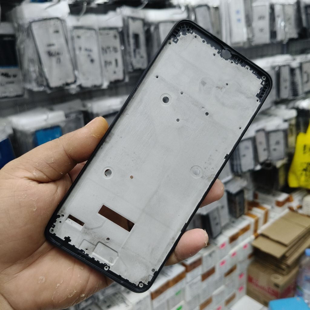 frame lcd tatakan lcd tulang tengah middle itel vision 3