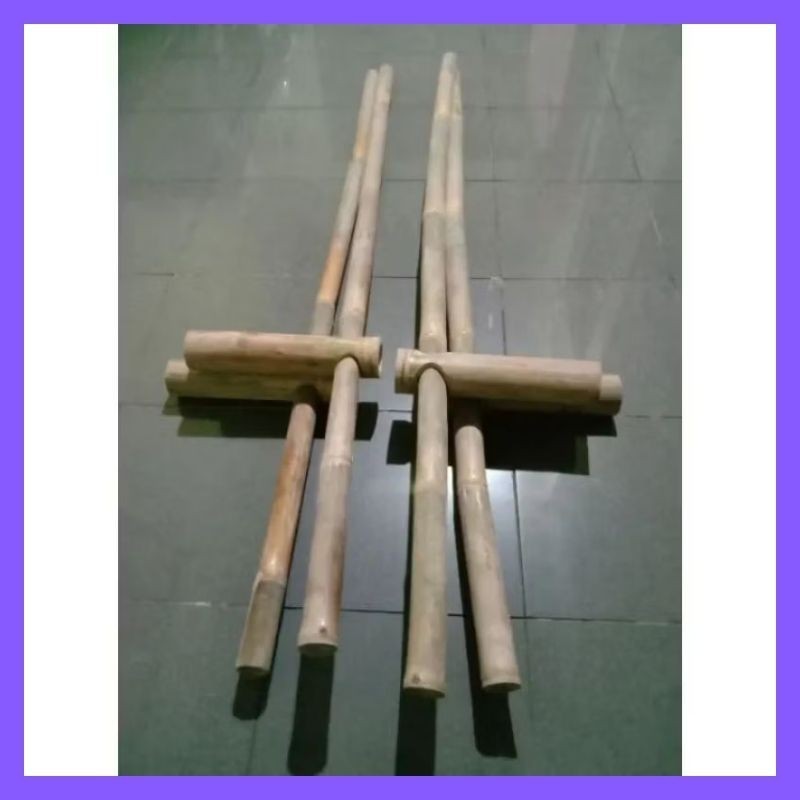 Egrang Bambu - Jongkrang Mainan Tradisional untuk sd 123456