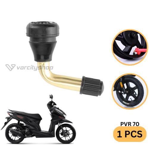 Pentil Ban Tubeless Bengkok PVR 70 Pentil Ban Tubeless Motor