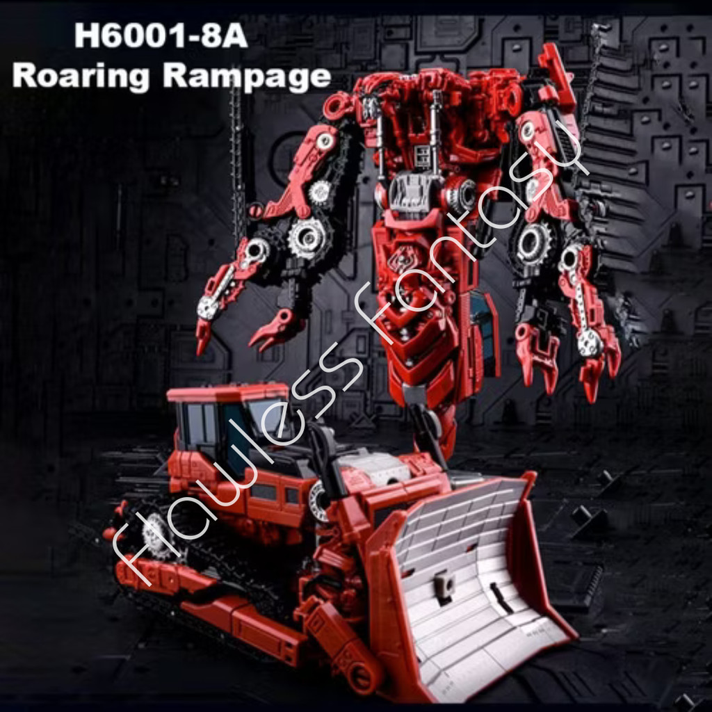 Transformers Deformation Robot Devastator Roaring Rampage YS08a Hercules Roar Transformation Action 