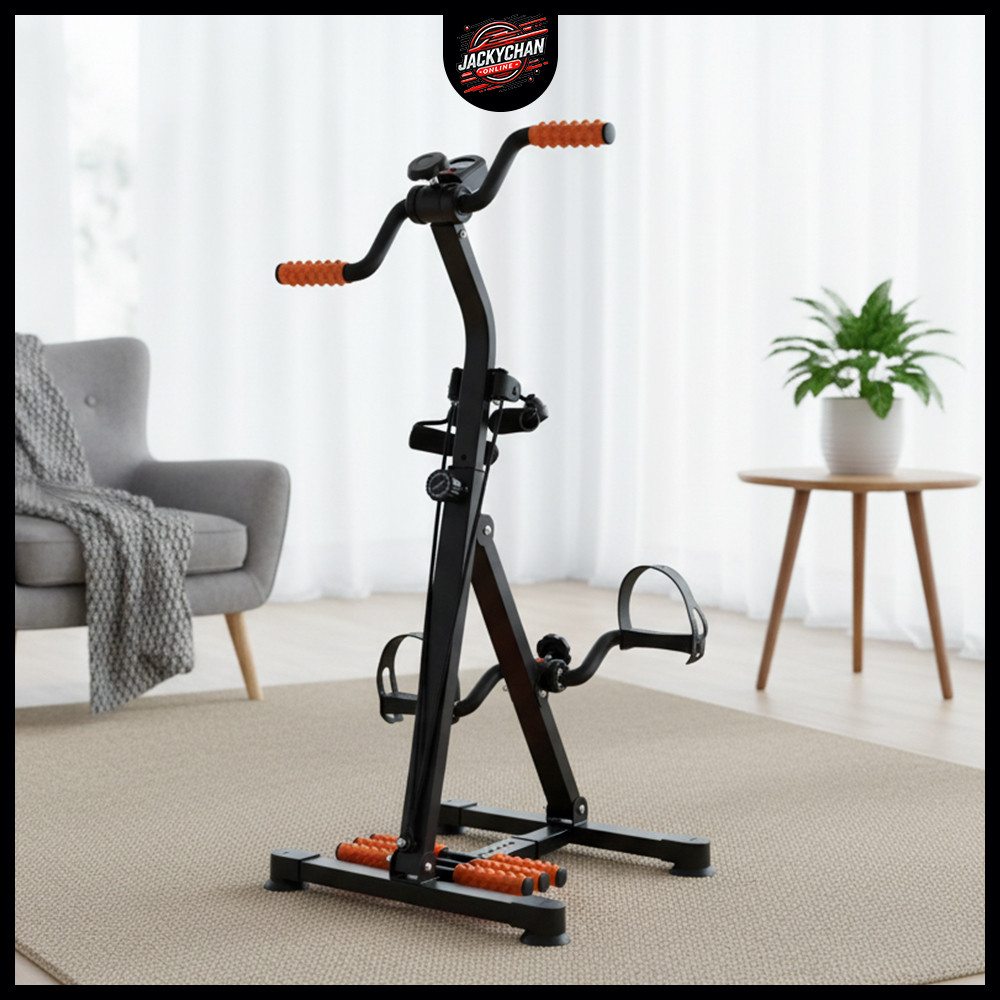 JC Sepeda Statis Alat Terapi Stroke Kaki & Tangan Sepeda Olahraga Upgrade