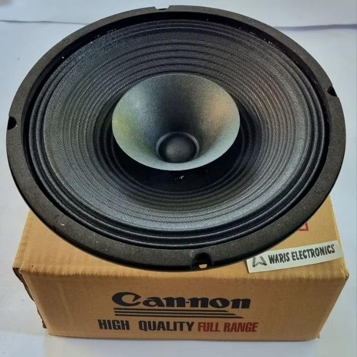 Speaker 10 inch Cannon Pro Fullrange Berkualitas