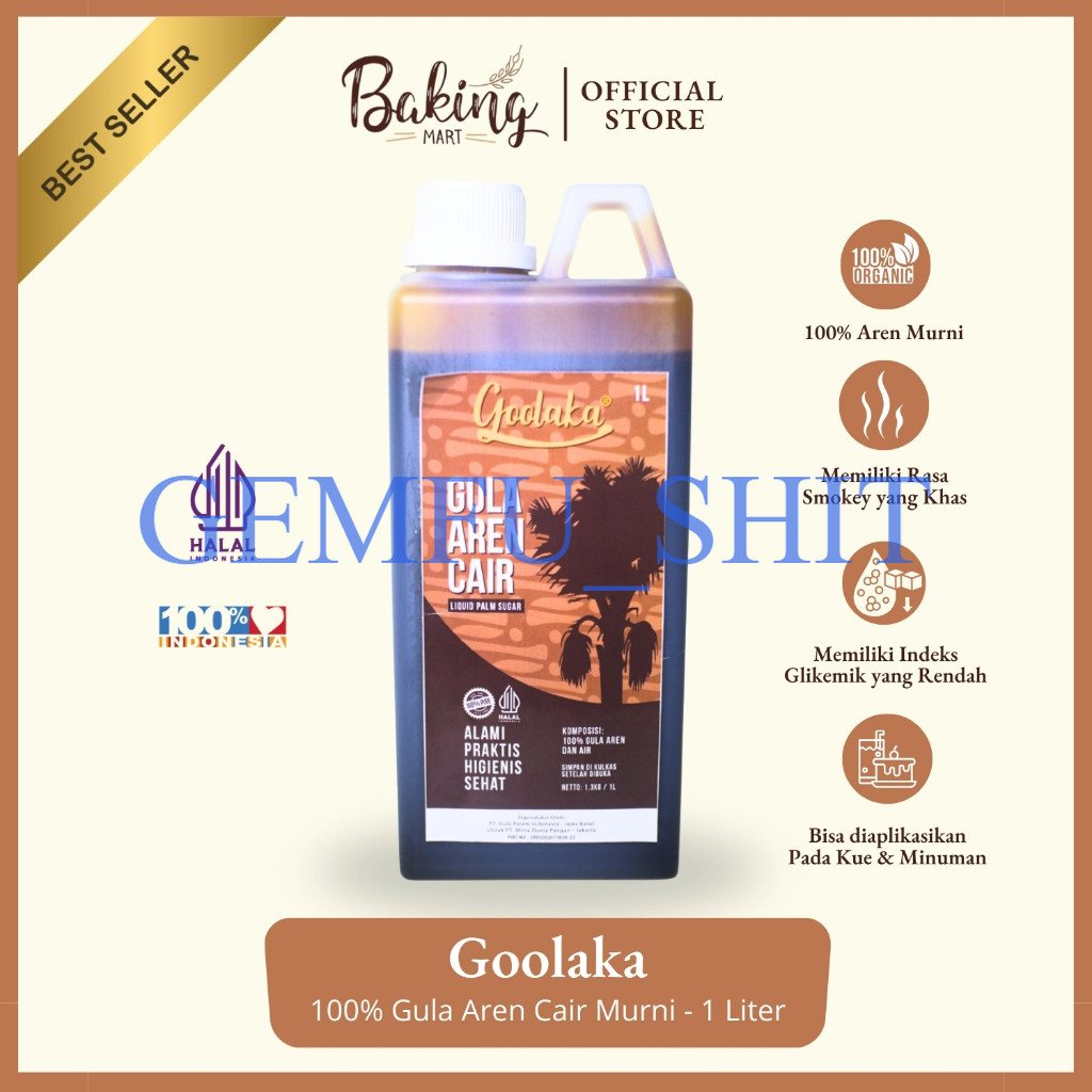Goolaka Gula Aren Cair Murni Asli  - 1 Liter
