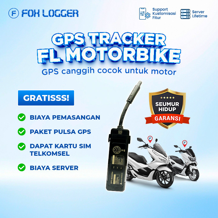 Fox Logger Motorbike Gps Tracker motor Beat