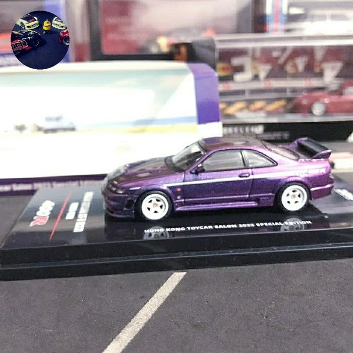 Diecast Inno64 NISSAN Skyline GTR R33 Nismo 400R Midnight Purple