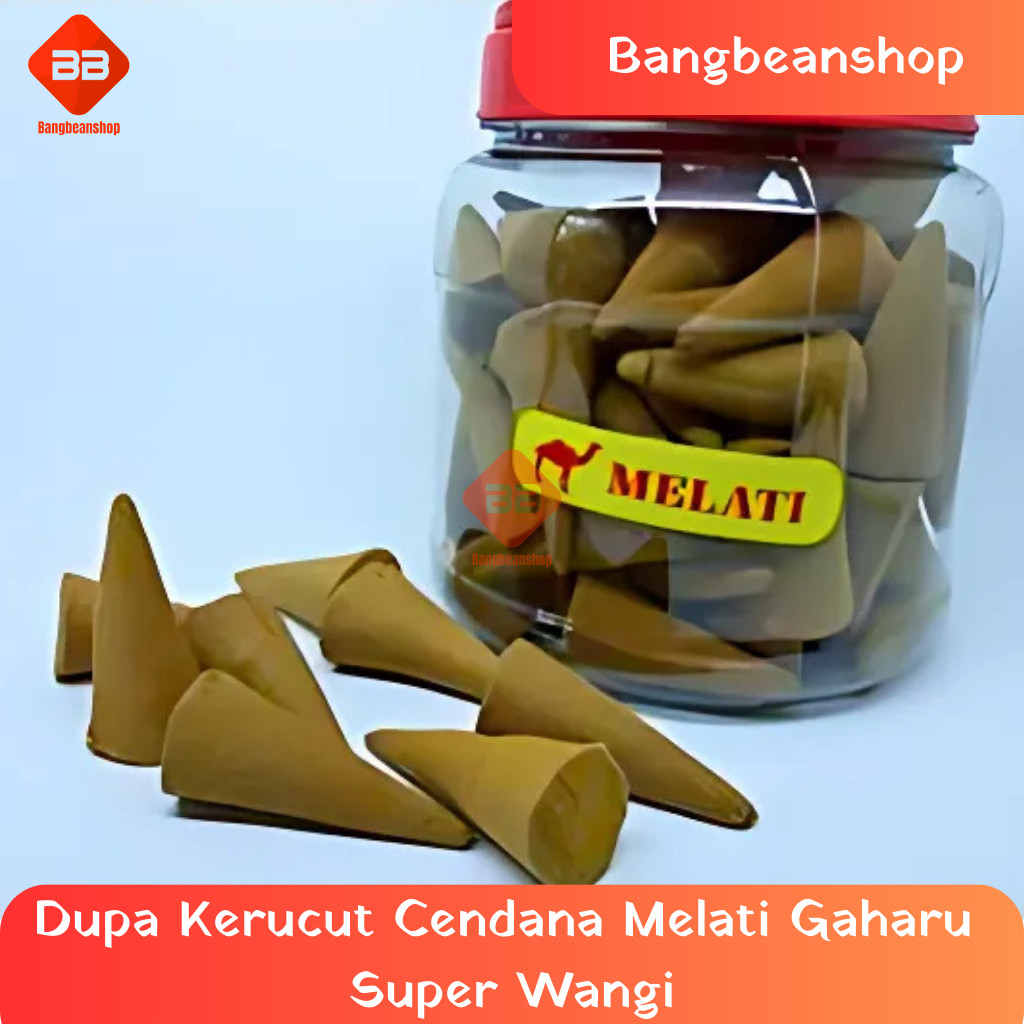 Dupa Kerucut Wangi Cendana Melati Gaharu Isi 100 Pcs Cap Onta