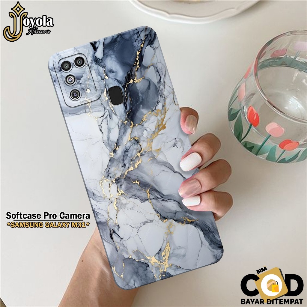 Case Samsung Galaxy M31 - Fahion Case Abstrak - Softcase Samsung Galaxy M31 - Pro Camera - Casing Sa