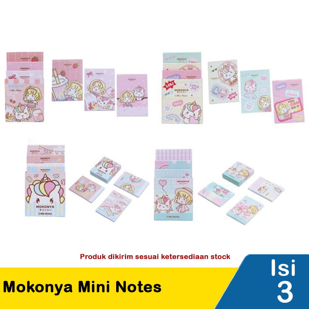 ADINATA MOKONYA MINI  NOTES 3'S