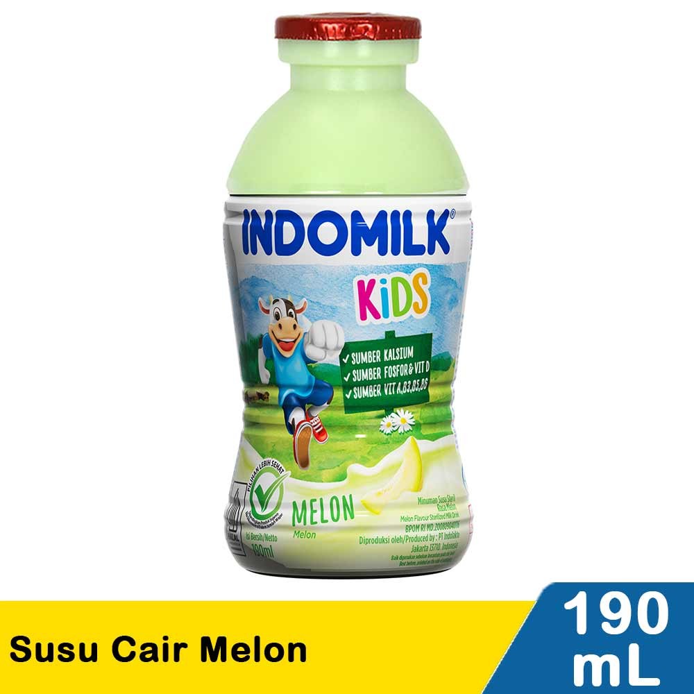 INDOMILK SUSU CAIR MELON 190mL
