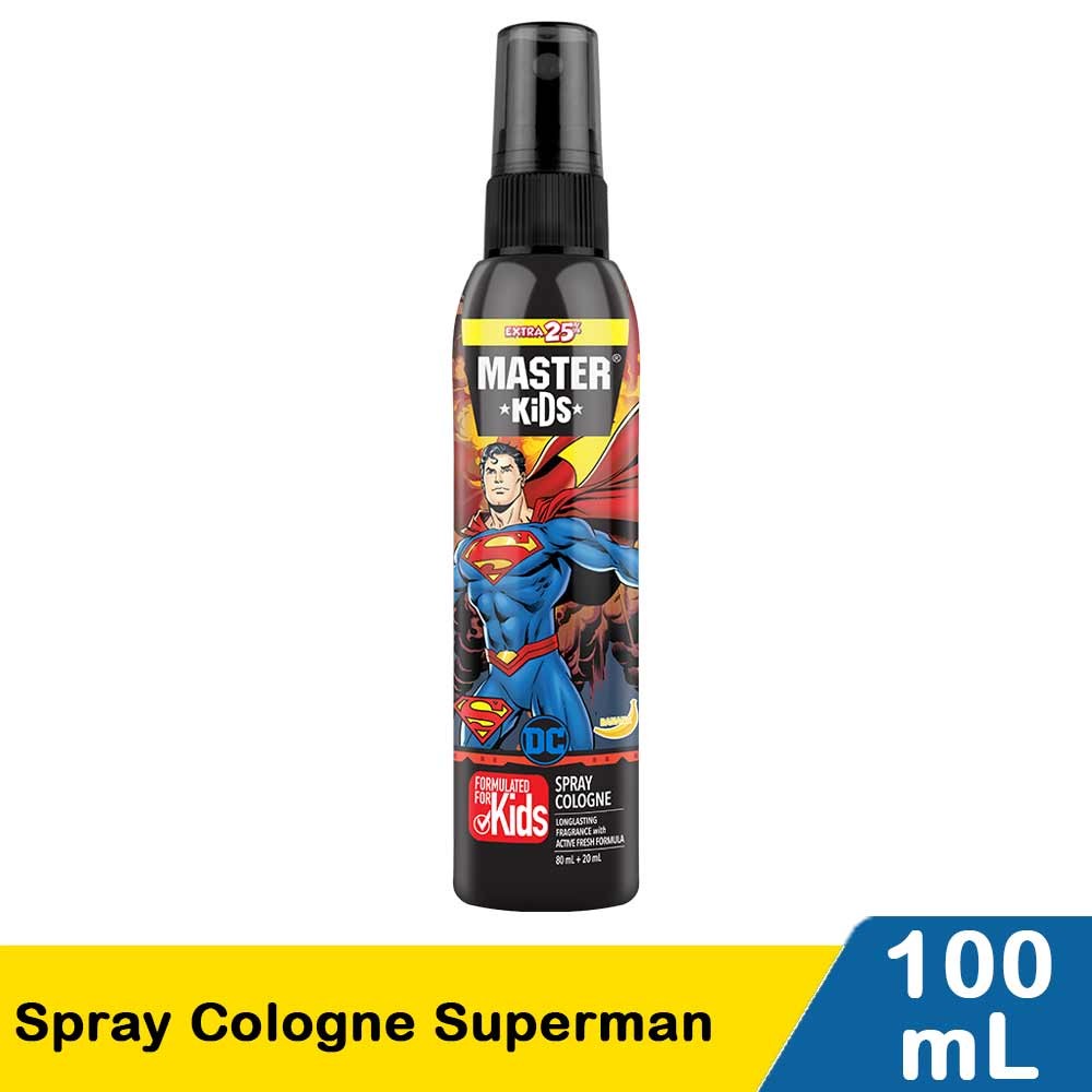 MASTER KIDS SPRAY COLOGNE SUPERMAN 100mL