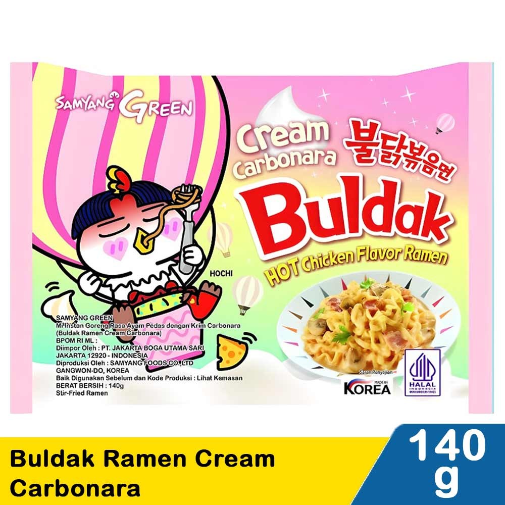 SAMYANG BULDAK RAMEN CREAM CARBONARA 140g