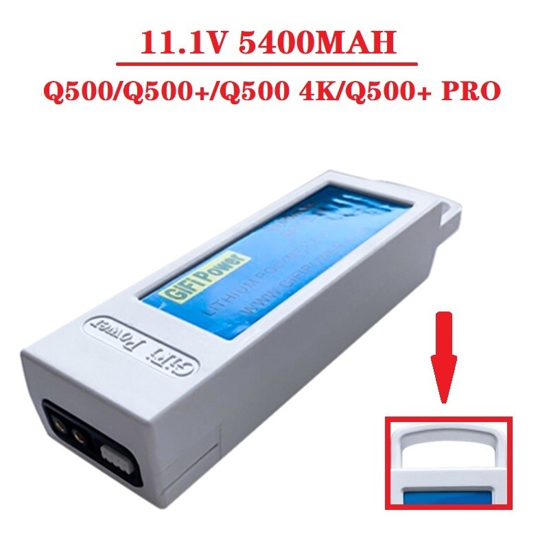 1/2pcs 11.1V 5400mAh GIFI 3s Upgrade Flight Lipo Battery FOR Yuneec Q500/Q500+/Q500 4K/Q500+ PRO 4K 
