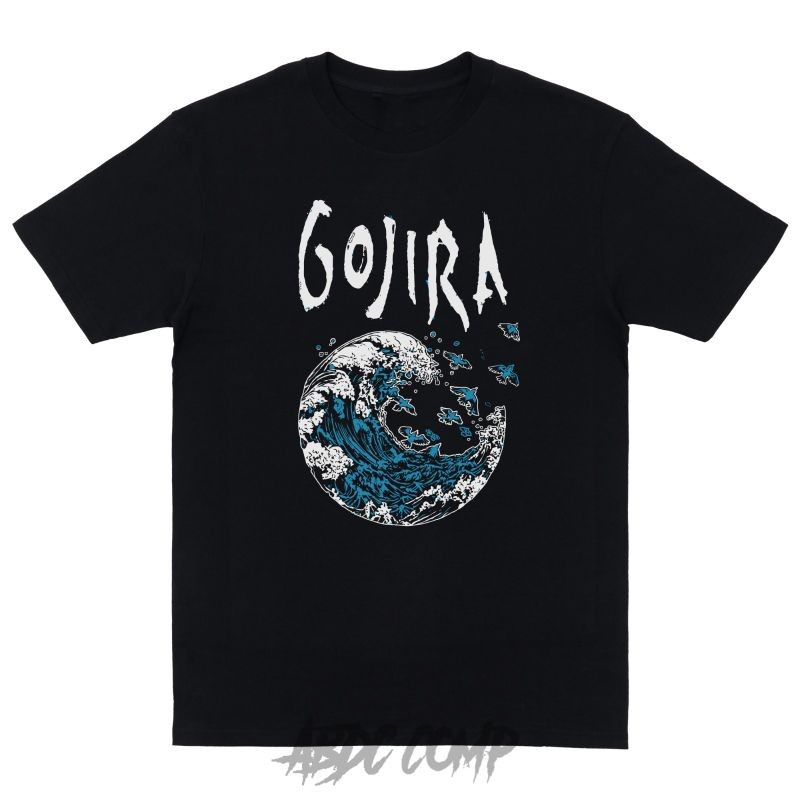 Gojira - Sea world Kaos band gojira / new merchandise Tshirt gojira Jepang