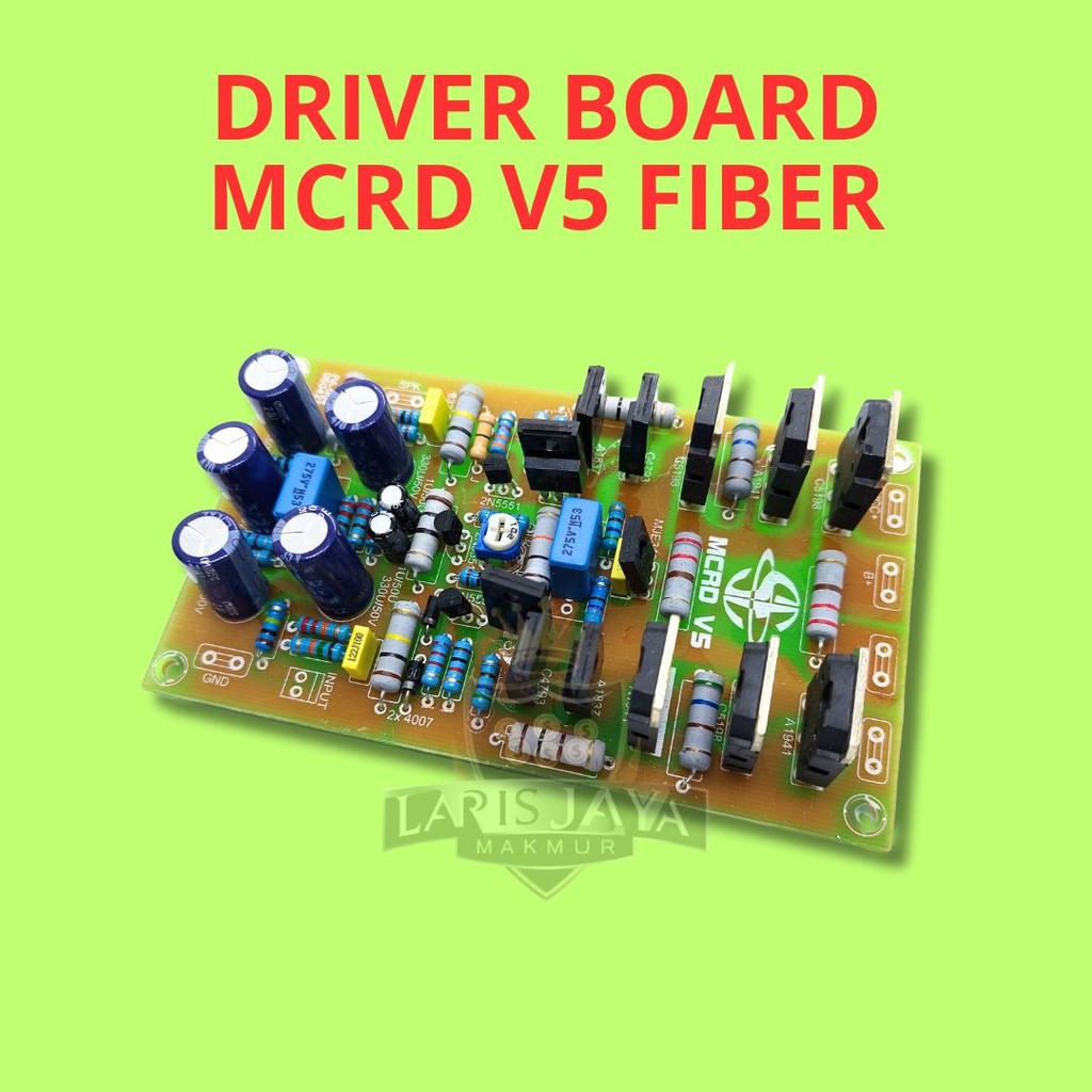 DRIVER AMPLIDIER MCRD V5 FIBER MCRD V 5 PCB FIBER KOMPONEN SUPER