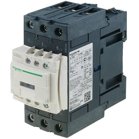 SCHNEIDER CONTACTOR 65A AC3 37 KW COIL 440VAC LC1D65AR7 ...Eletronik