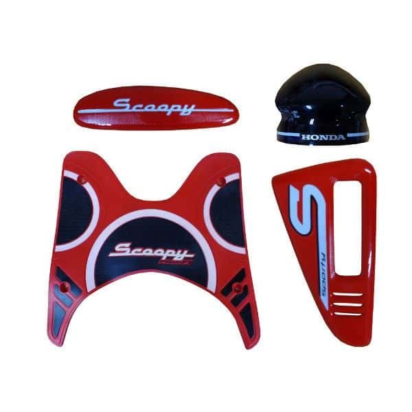 Paket Aksesoris Scoopy ESP 2014 - 2017 Merah