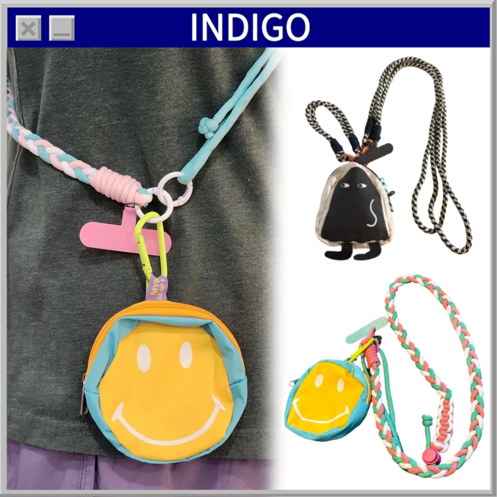 Lanyard Hp Dan Dompet Tali Hp Gantungan Hp Leher Lucu Diagonal Universal Gantungan Hp Tas Koin