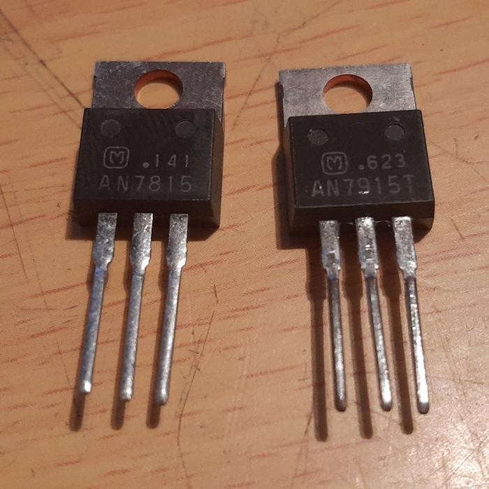 LEW99 IC Regulator 7815 AN7815 AN 7815 & 7915 AN7915 AN 7915 Matsushita NOS