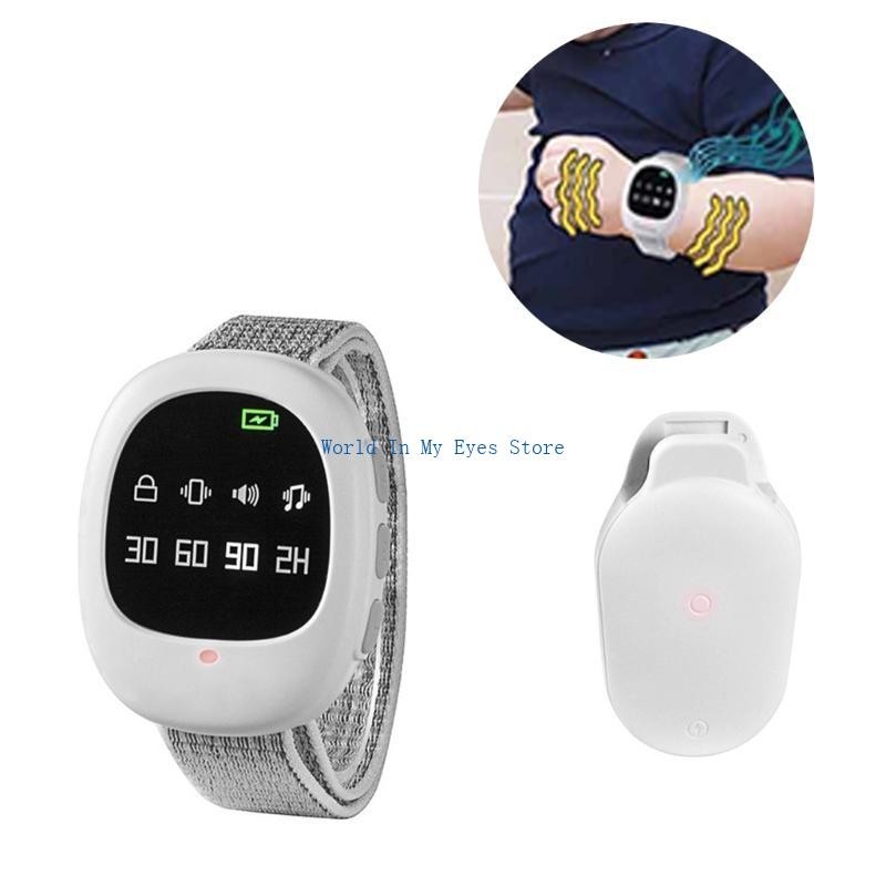 124D Wireless Bedwetting Alarm Bedwetting Reminder Kid Potty Training Elder Care Tool