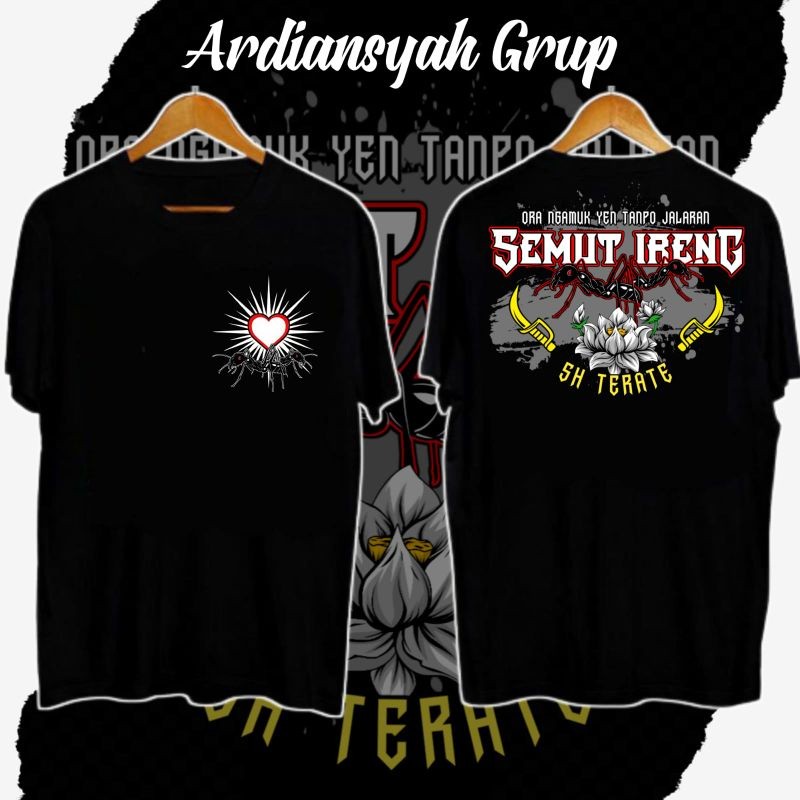 (COD) Kaos PSHT SEMUT IRENG SIMPEL