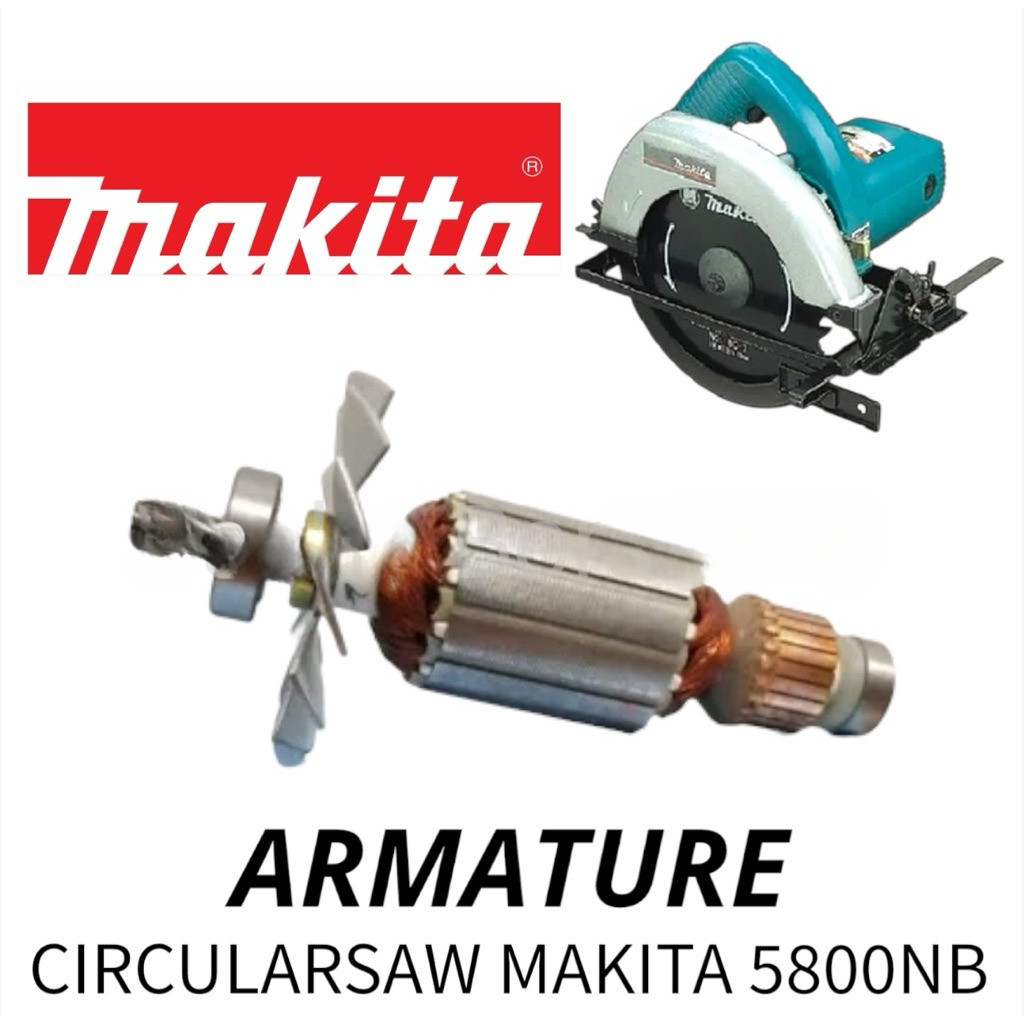 Armature Makita 5800NB Circularsaw Angker Serkel Makita 5800 NB