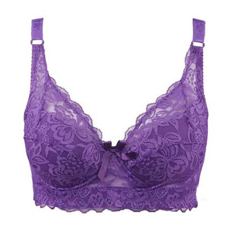 Women y Bralette Big Size Lace Underwear Push Up Bras 80CD-105CD Intimates Female Lace Bra Lingerie 