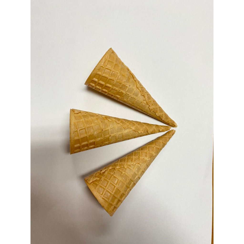 1 toros isi 13 pcs MIDI Waffle wafle cone kon kecil es krim ice cream manis ekonomis halal murah DIs