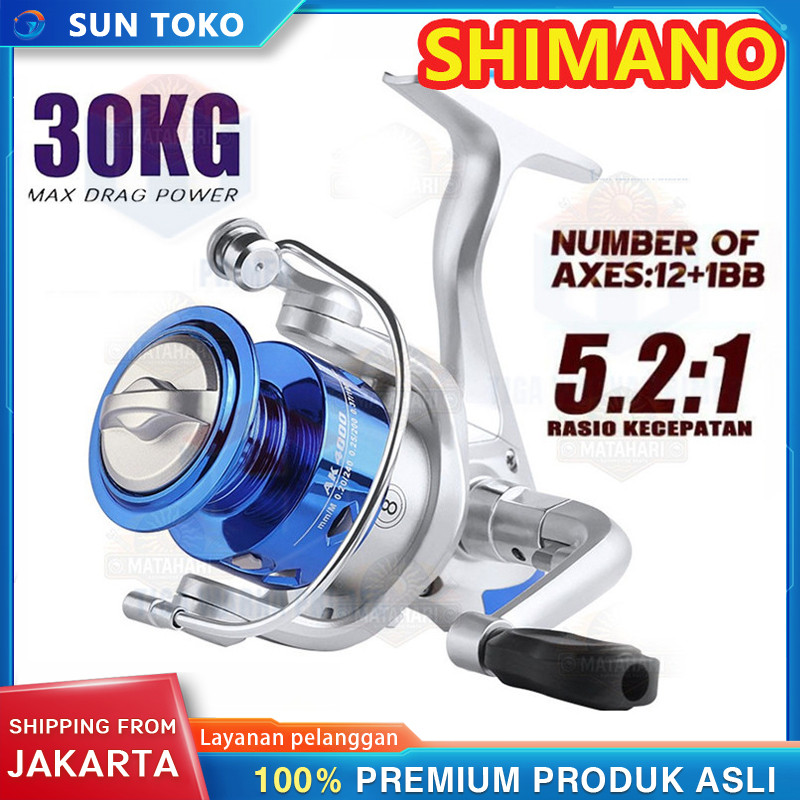 SHIMANO SA5000 SA4000 SA3000 SA2000 SA1000 Series Reel Pancing Spinning Fishing Reel 5.5:1 Gear Rati