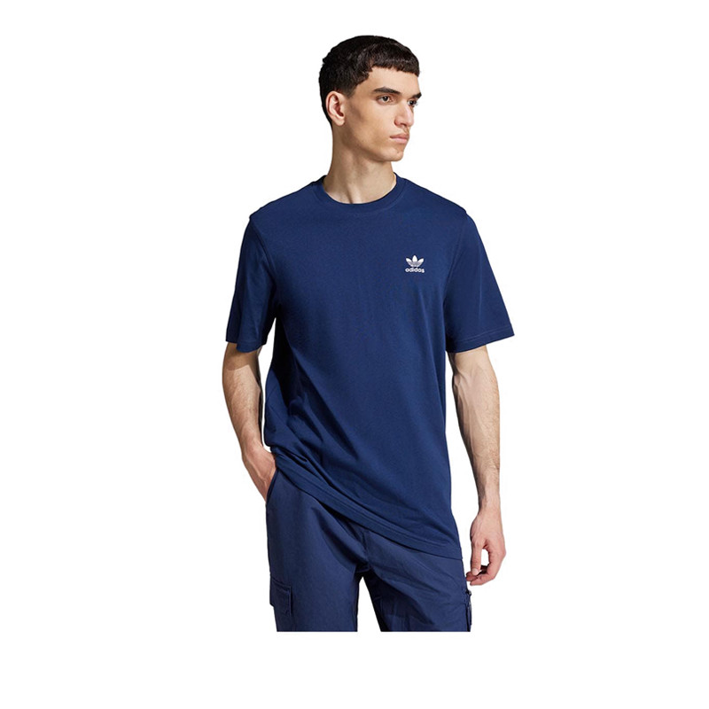 adidas Trefoil Essentials Men's T-Shirt - Night Indigo