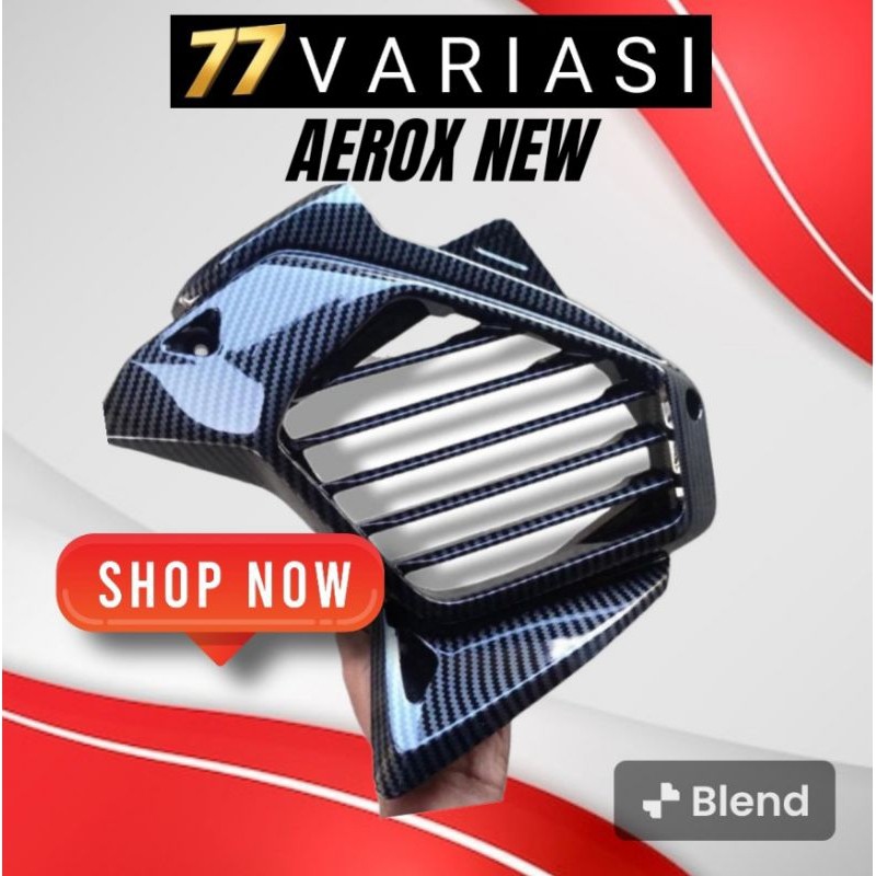 COVER RADIATOR AEROX NEW CARBON AEROX CONECTED CARBON ▪️radiator aerox new carbon radiator aerox con