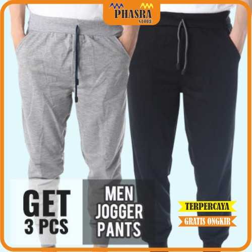 Paket 3Pcs - Celana Panjang Jogger -PHASRA-