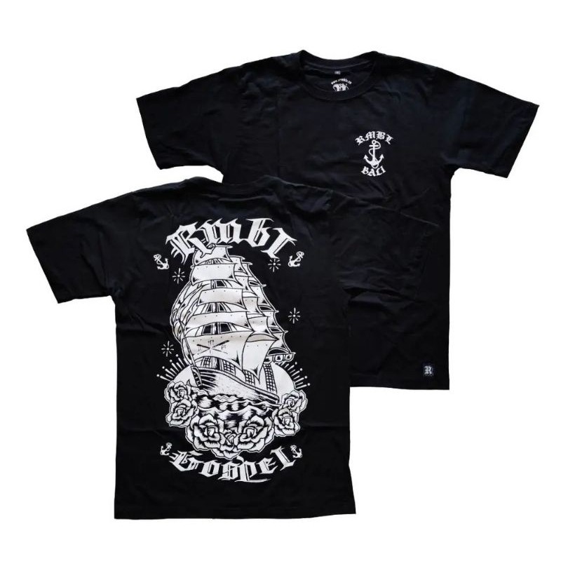 (COD) KAOS RUMBLE TS GOSPEL BK / RUMBLE ORIGINAL / LOCAL BRAND / KONVEKSI KAOS / KAOS KEREN / BRAND 