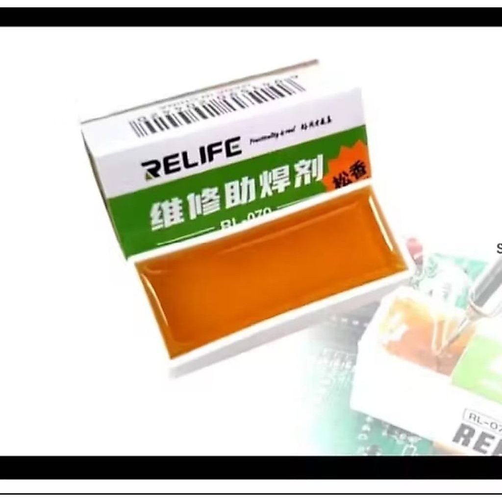 Flux Rosin RELIFE ORIGINAL Siongka Padat Pasta Minyak flux Solder