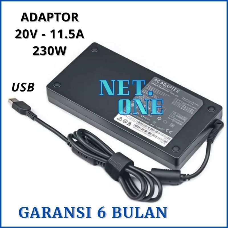 Adaptor Charger Compatible For Legion 5 Pro Legion Y540 Y545 Y740 Y920 230W -NETONE