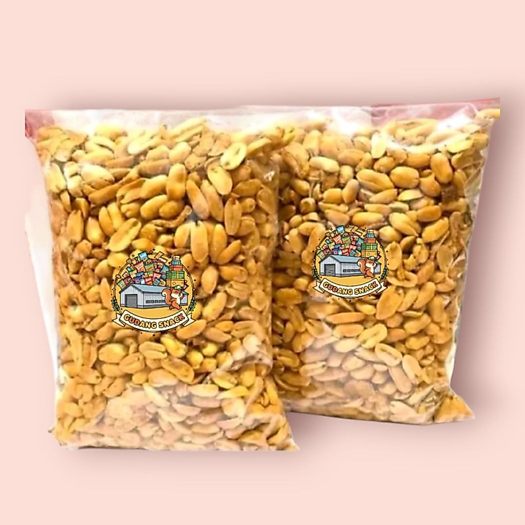 More_Man Kacang Goreng Extra Bawang Daun Jeruk 1Kg Kacang Kapri Kacang Bali