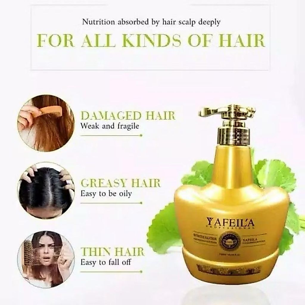 yafeila masker keratin super lembut 100ml