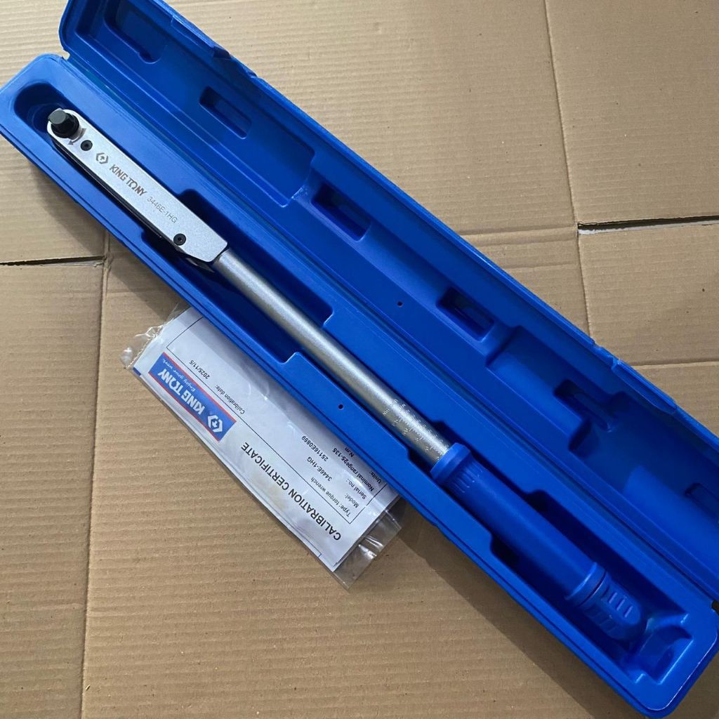 King tony kunci torsi momen 1/2 25-125 Nm kunci momen Torque wrench Taiwan 3-14 Kg