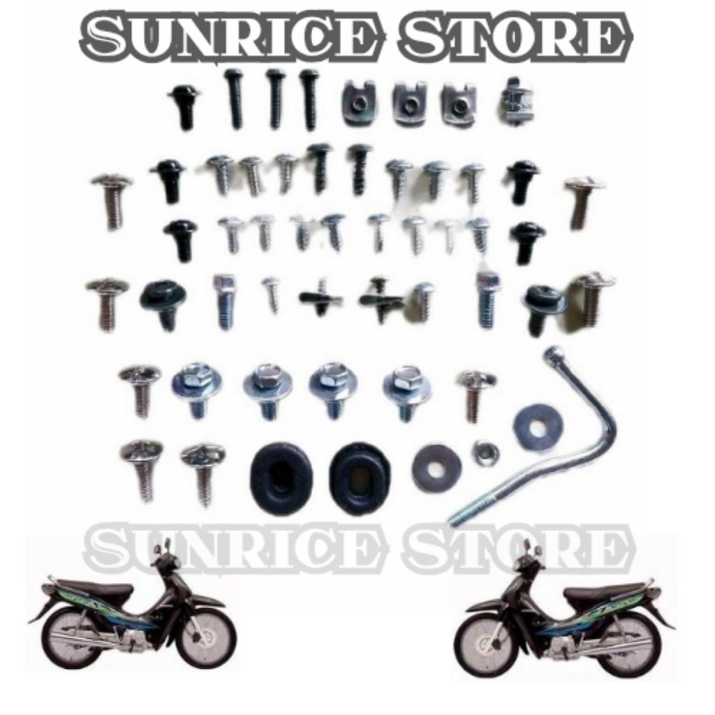 Baut pullbodi supra lama - Baut pulbodi supra x lama - Baut pullbodi supra x 100 - Baut bodi lengkap