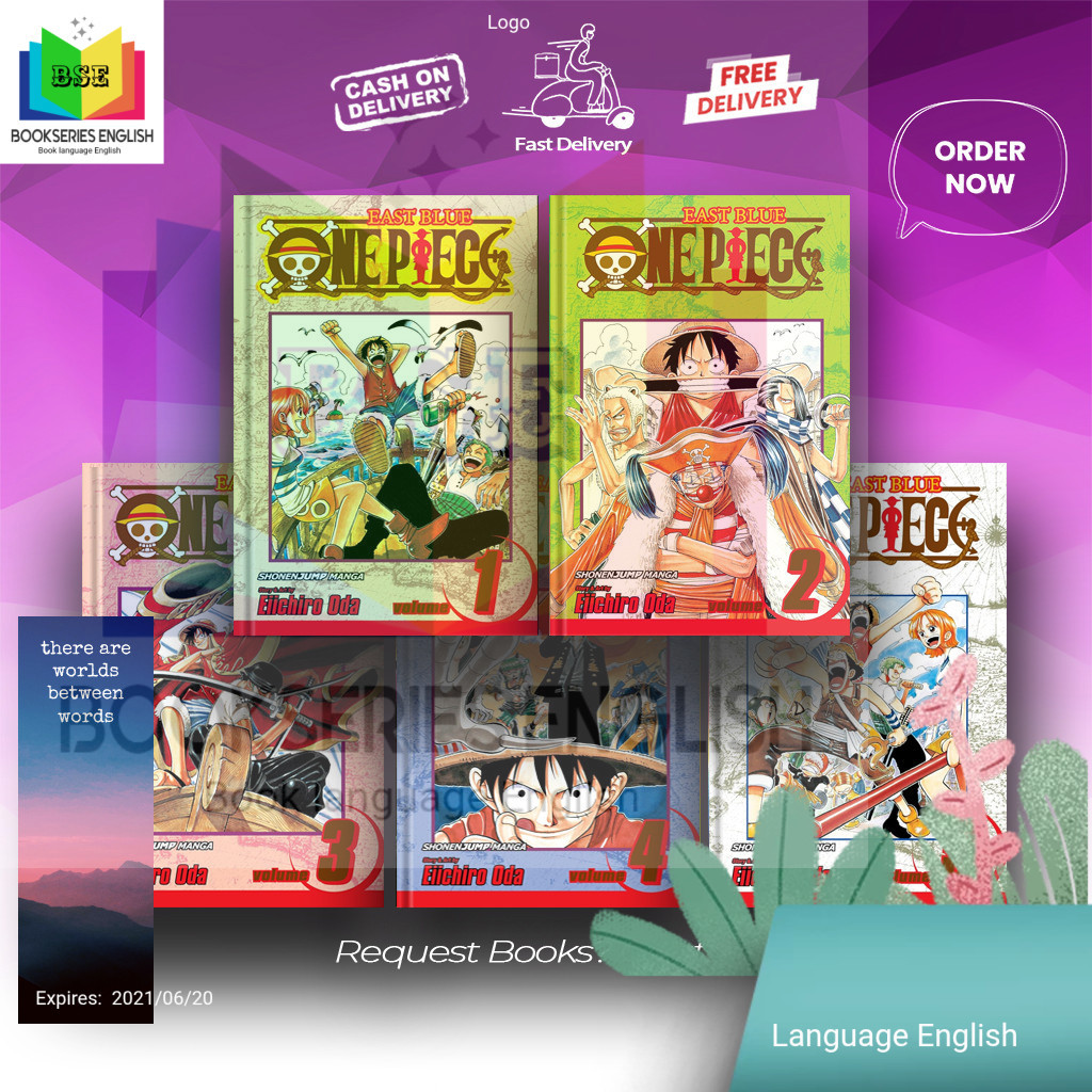 One Piece (Manga/Komik) Vol. 51 - 100 by Eiichiro Oda (English)